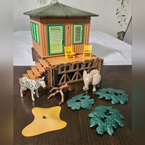 Playmobil Safari Adventure Playset 5759 Incomplete